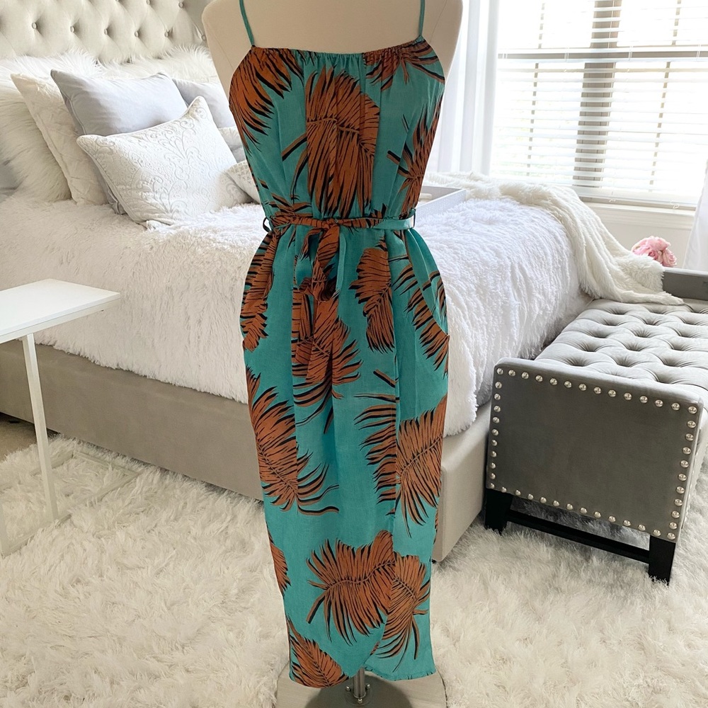 Turquoise sundress